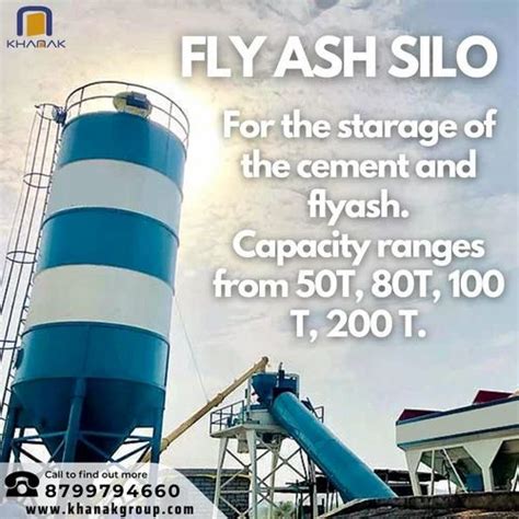 Fly Ash Stroage Silo 150 Ton At Rs 650000 Badarpur New Delhi ID