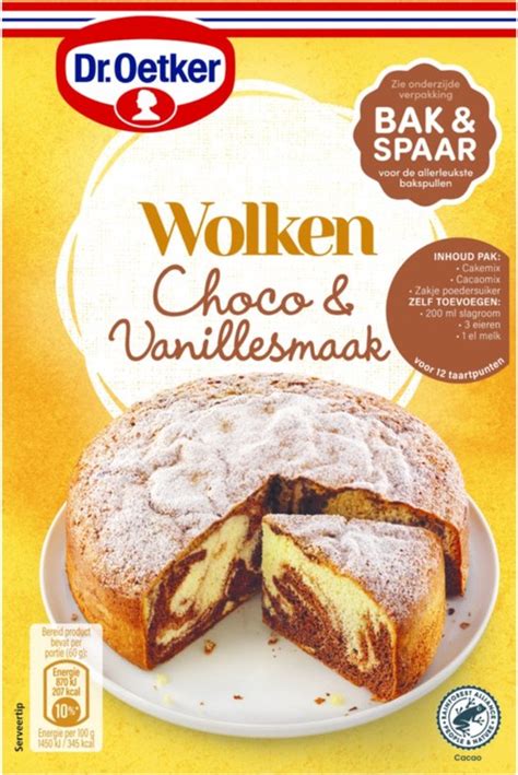 Dr Oetker Wolken Vanille Chocolade Bol