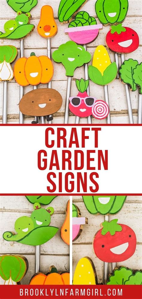 Cute Vegetable Garden Signs - Brooklyn Farm Girl