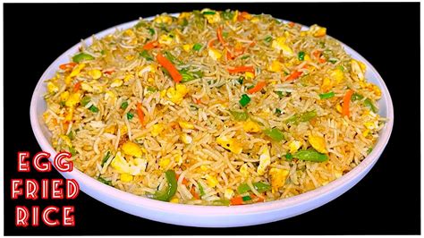 Egg Fried Rice Easy Lunch Box Recipe Restaurants Style Egg Fried Rice Quick Rice Recipe