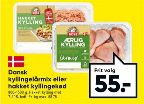 Hakket Kylling Bilka Marts Alle Tilbudsavis