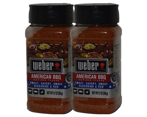 Weber American Bbq Seasoning 2 X 91oz 258g 1638usd Spice Place