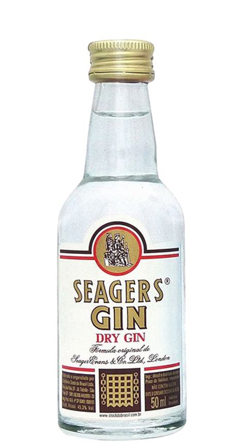 Miniatura De Gin Seagers Dry 50 Ml Imigrantes Bebidas