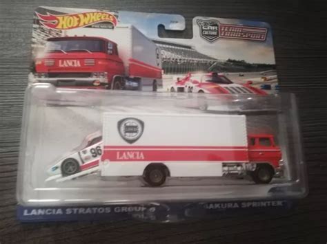 HOT WHEELS CAR Culture Team Transport Lancia Stratos Group 5 Sakura Sprinter EUR 25 00