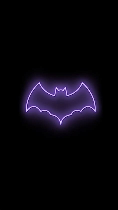 batman | Neon wallpaper, Black and purple wallpaper, Wallpaper iphone neon