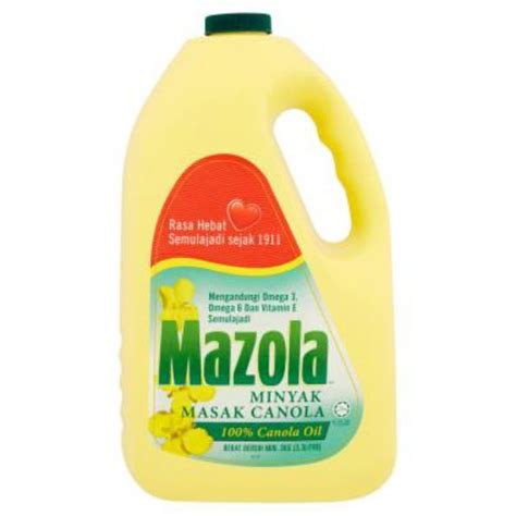 Mazola Canola Cooking Oil Kg Shopee Malaysia