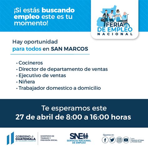 Mintrab On Twitter En La Feria De Empleo Nacional Podr S