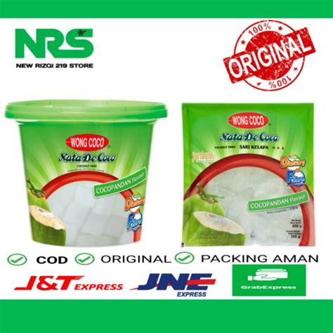 Jual Wong Coco Nata De Coco Sari Kelapa Cocopandan Shopee Indonesia