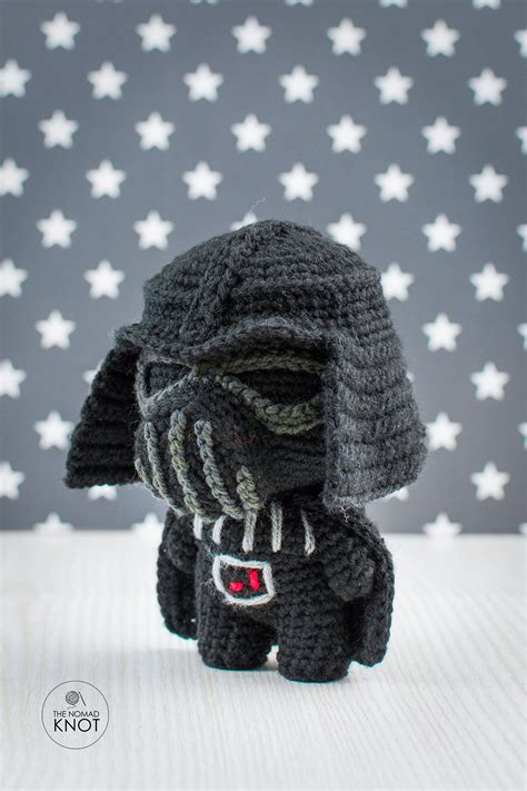 Darth Vader Kid Crochet Pattern Star Wars Amigurumi Toy Etsy