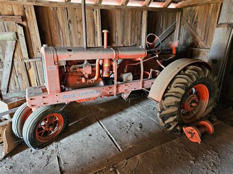 Antique Allis Chalmers Model Wc Tractor Gavel Roads Online Auctions