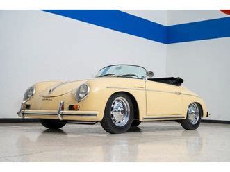 PORSCHE 356 SPEEDSTER REPLIQUE Porsche 356 Speedster Replica Used The