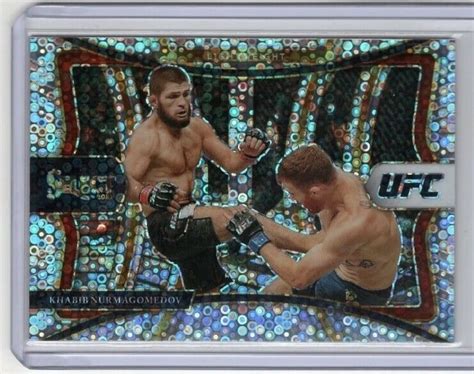 Panini Select Ufc Khabib Nurmagomedov Premier Level Silver Disco