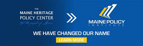 Maine Policy Institute – Individual liberty, economic freedom and free