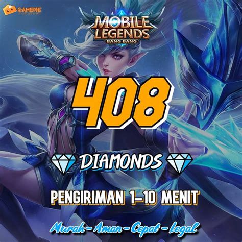 Buy Top Up 408 Diamonds Mobile Legends Most Complete And Cheapest Desember 2022 1169928 Itemku