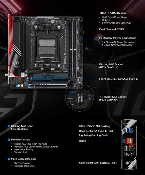 Asrock B650e Pg Itx Wifi