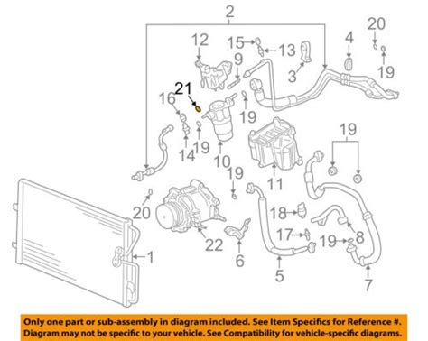 GM OEM A C Condenser Compressor Lines Ac Line O Ring 3094214 EBay