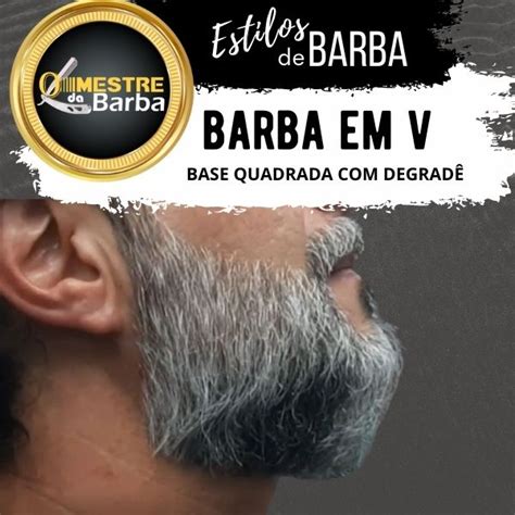 Barba Espartana Em V Base Quadrada E Degrad Barboterapia