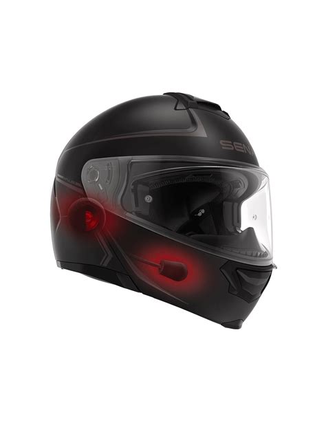 Sena Impulse Modular Helmet Size Xxl With Mesh Audio Intercom H K Matt Black