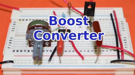 Boost Converter DC To DC With 555 Timer YouTube