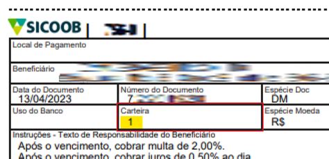 Sicoob Dados Banc Rios Para Emiss O De Boletos Registrados Conta Azul