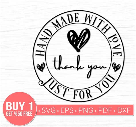 Free 134 Handmade With Love Svg Free SVG PNG EPS DXF File