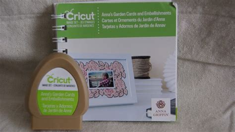 Cricut Cartridge ANNA S GARDEN CARDS EMBELLISHMENTS Used No Box