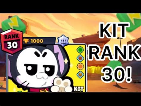 NEW BRAWLER KIT RANK 30 YouTube