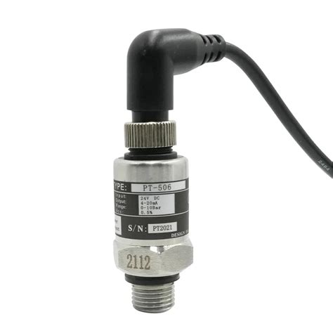 IP68 Pressure Transducer Cable Pressure Transmitter Water Gas Hydraulic