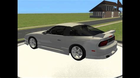 Sims Car Conversion By Vovillia Corp Nissan Sx Tuned Youtube