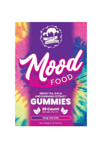 Mood Food Gummies Hempy Longstocking