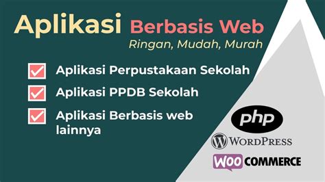 jasa aplikasi berbasis web