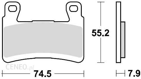 Części motocyklowe Braking Klocki Hamulcowe Semi Metallic Race 959Cm66