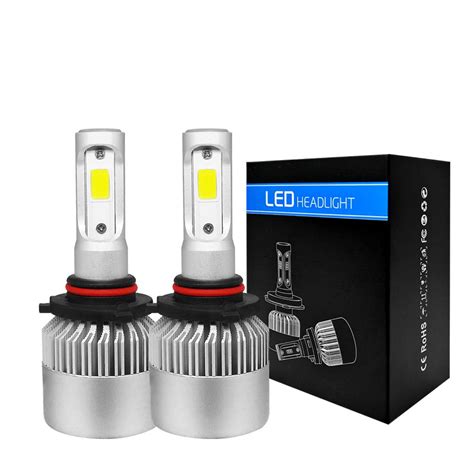 Buy 1PCS 6500K H4 LED H7 H11 H8 HB4 H1 H3 HB3 Auto S2 Car Headlight