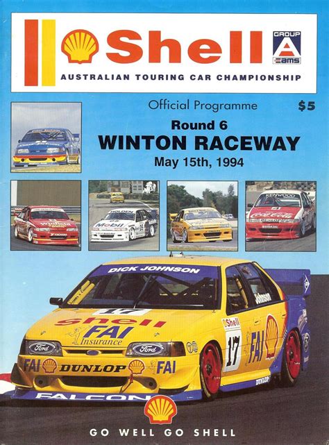 1994 Australian Touring Car Championship Programmes The Motor Racing