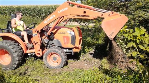 Fixing The Ditch Problem With The L Kubota Youtube