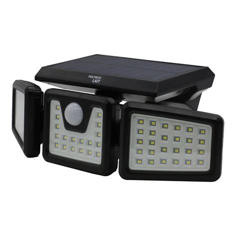 Luminario Solar Led W Con Sensor De Movimiento Volteck The Home