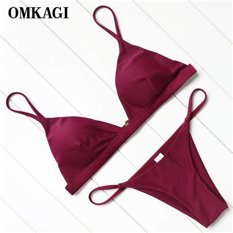 Jual Preorder Omkagi Sexy Bikini Swimsuit Swimwear Women Biquini