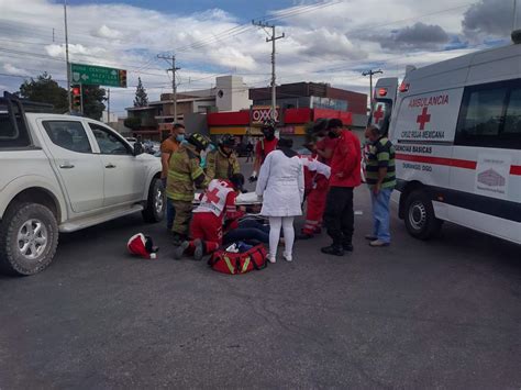 Motociclista Resulta Lesionado En Choque