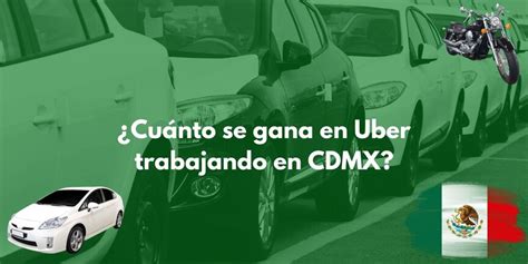 Cuánto se gana en Uber trabajando en CDMX