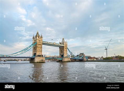 Tower Bridge Over The River Thames London UK Stock Photo Alamy