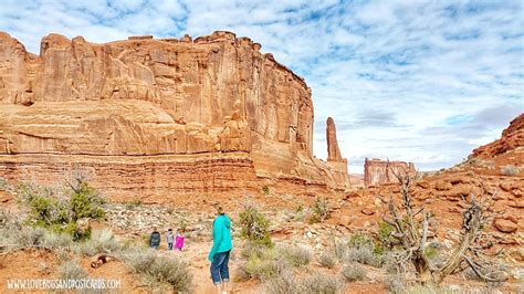 Park Avenue And Courthouse Towers Arches National Park LBPC