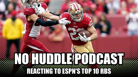 Reacting To ESPN S Top 10 RBs 49ers YouTube