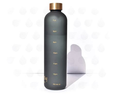 Water Bottle with Time Markings | Sip with Precision | HealthyMVMT