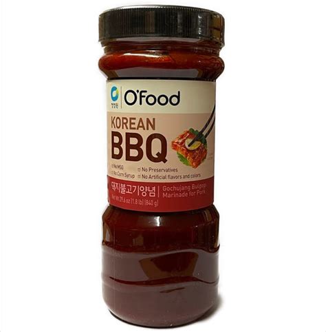 Chung Jung One O’Food Gochujang Bulgogi Marinade for Pork (BBQ Sauce ...