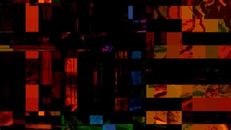 Glitched Abstract Background with a Stock Footage Video (100% Royalty ...