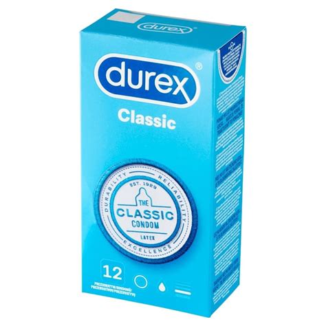 Durex Classic Prezerwatywy 12 sztuk Zakupy online z dostawą do domu