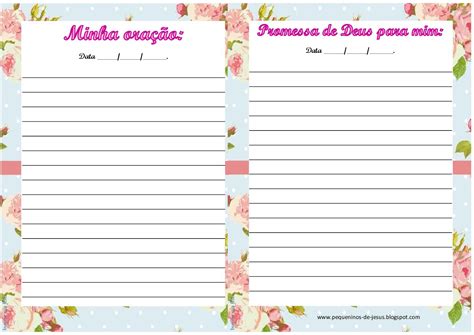 Caderno De Oração Para Imprimir Pdf - FDPLEARN