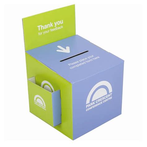 Cardboard Ballot Box Voting Box Recycled Material Manufacturer For