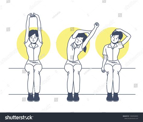 346 Chair Neck Stretches Stock Vectors, Images & Vector Art | Shutterstock