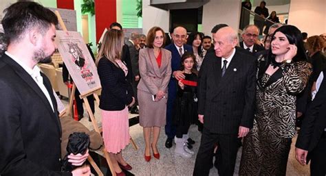 Devlet Bah Eli Yeni Y Zy L N Kara Kalem Sergisi Ni Ziyaret Etti